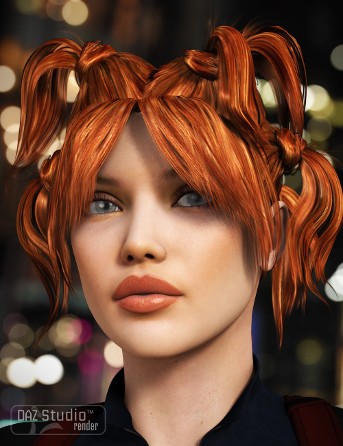 Colors for Knotty Tails Hair by: goldtassel, 3D Models by Daz 3D