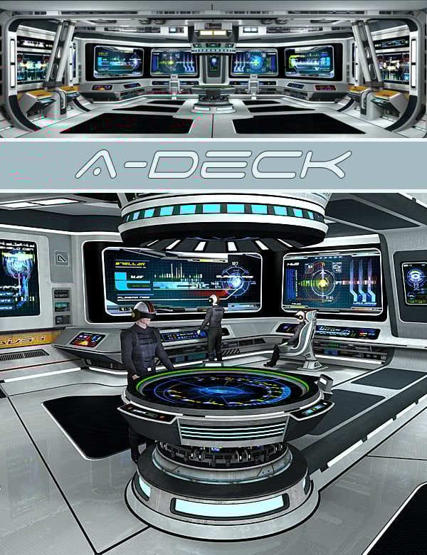A-Deck A-Deck by: Kibarreto, 3D Models by Daz 3D