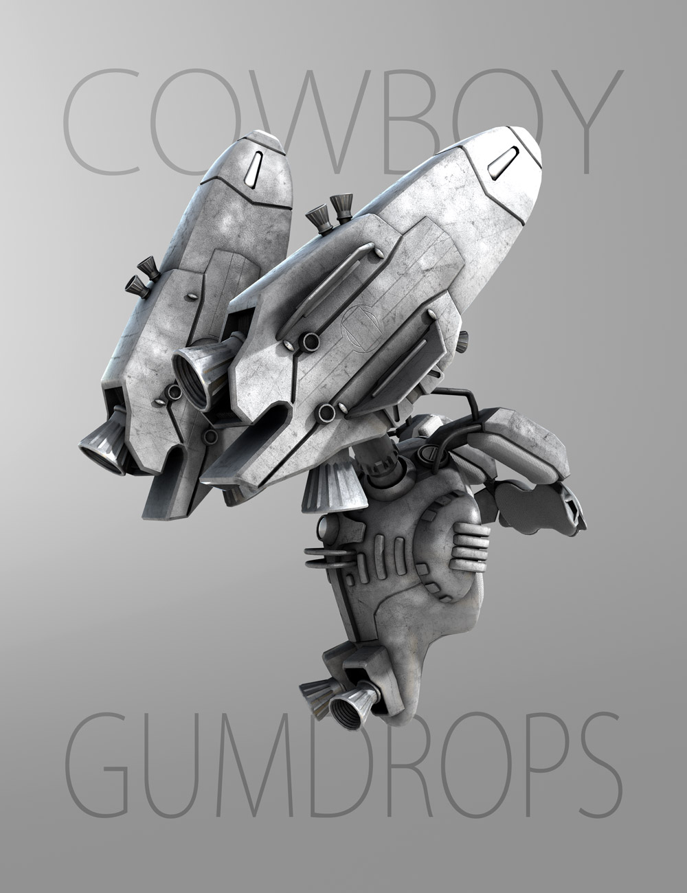 Cowboy Gumdrops Genesis by: DzFire, 3D Models by Daz 3D