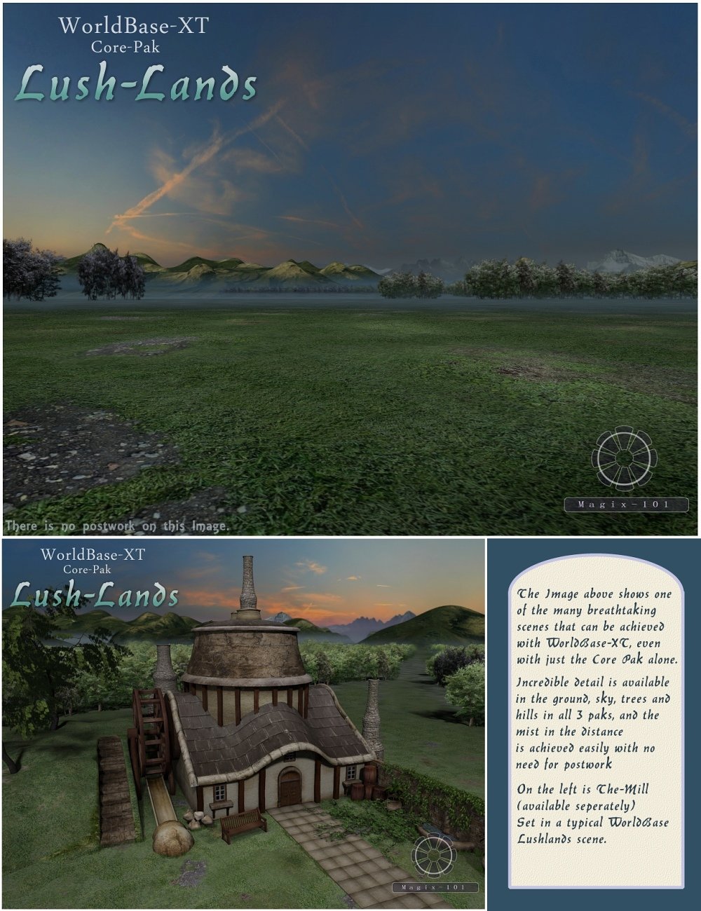 The All New Worldbase XT Lushlands by: Magix 101, 3D Models by Daz 3D