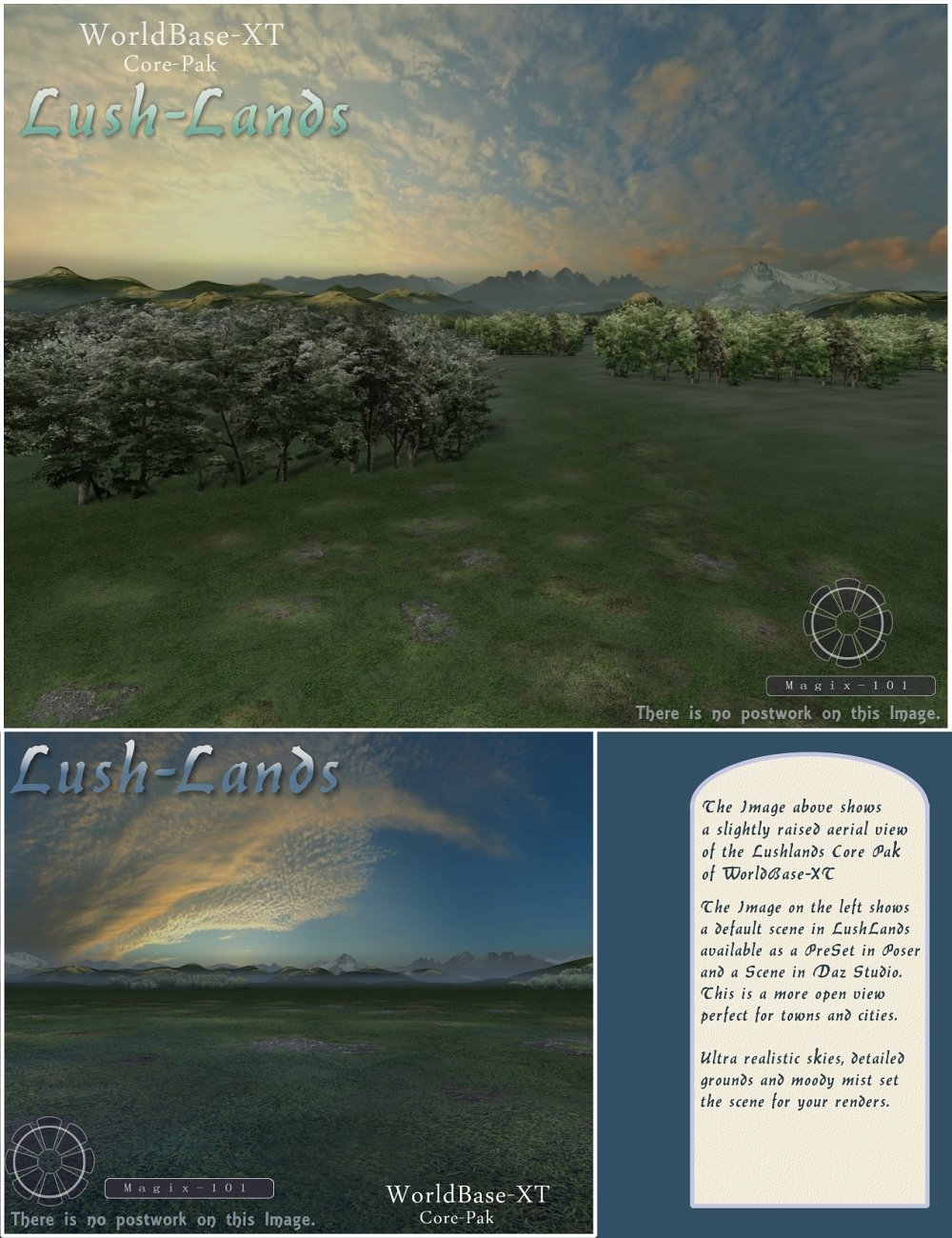 The All New Worldbase XT Lushlands by: Magix 101, 3D Models by Daz 3D
