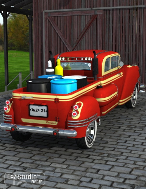 Pickup Dred Pickup Dred by: petipet, 3D Models by Daz 3D