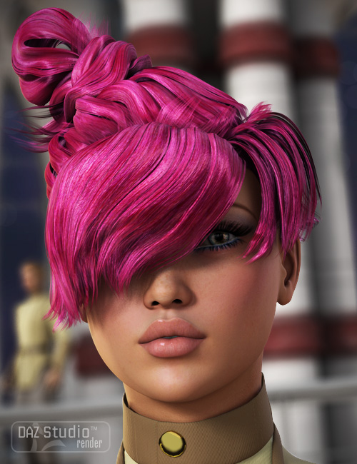 Elements Hair for Genesis by: goldtassel, 3D Models by Daz 3D