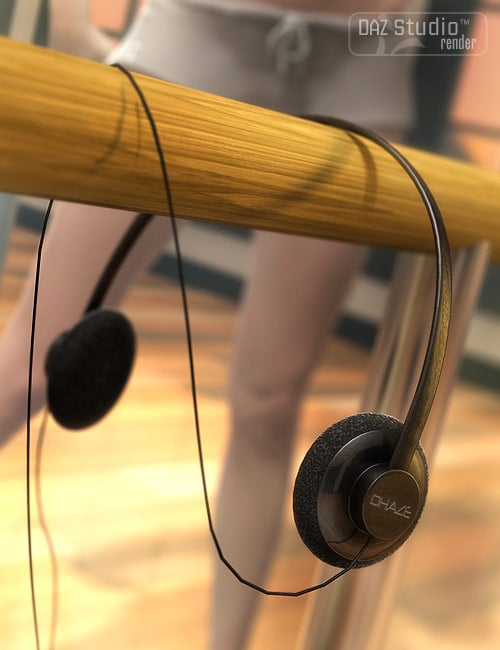 Headphones Headphones by: Valandar, 3D Models by Daz 3D