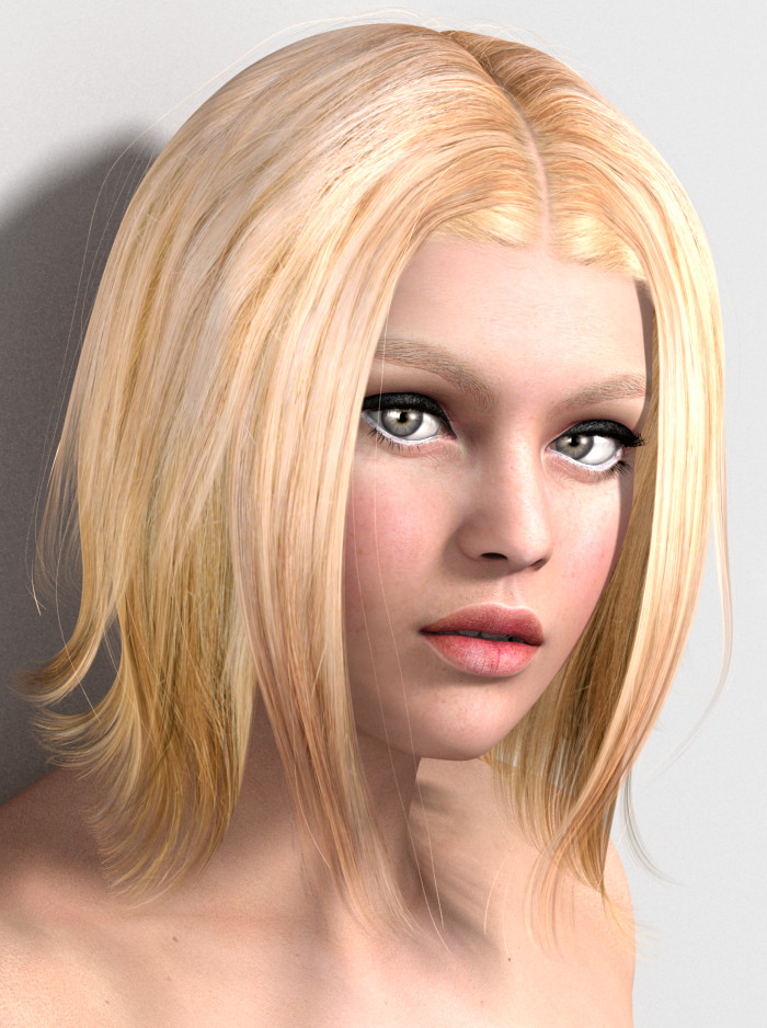 Actual Hair Genesis by: MindVision G.D.S., 3D Models by Daz 3D