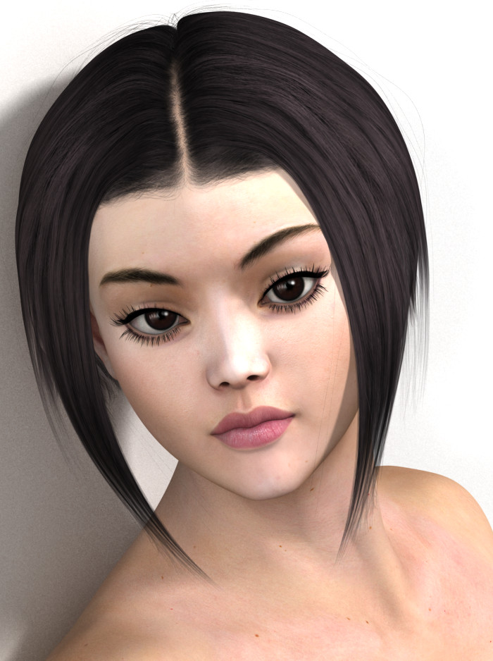 Actual Hair Genesis by: MindVision G.D.S., 3D Models by Daz 3D