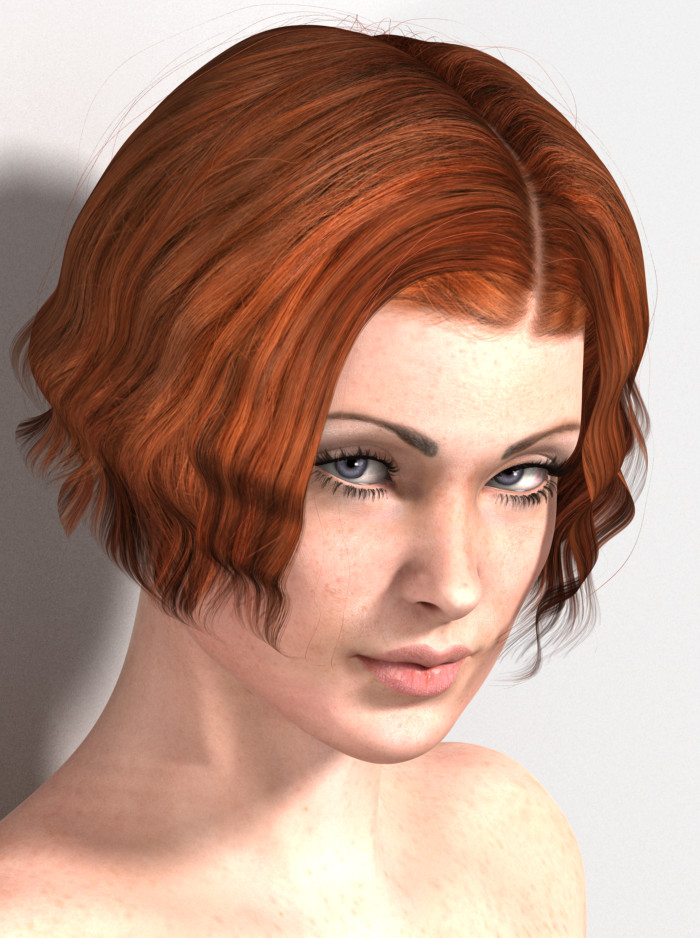 Actual Hair Genesis Actual Hair Genesis by: MindVision G.D.S., 3D Models by Daz 3D
