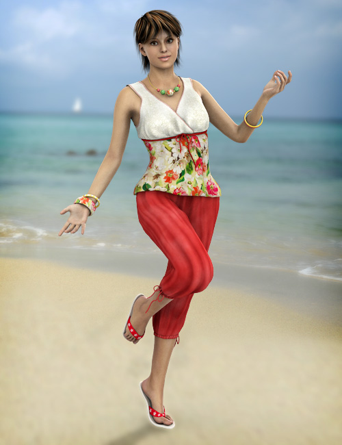 Summer Day for Genesis by: esha, 3D Models by Daz 3D