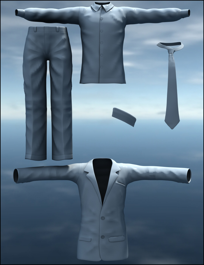 Morphing Business Suit by: MarieahSickleyield, 3D Models by Daz 3D