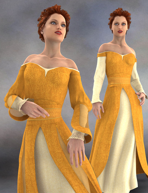 TOA Triplet by: Frances Coffill, 3D Models by Daz 3D