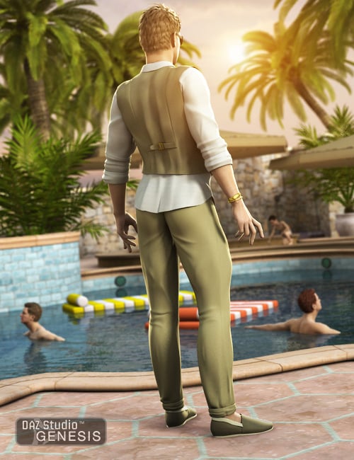 Effortless Cool for Genesis Male Effortless Cool for Genesis Male by: Ravenhair, 3D Models by Daz 3D