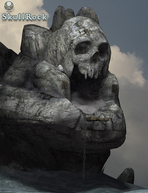 Skull Rock by: The AntFarm, 3D Models by Daz 3D