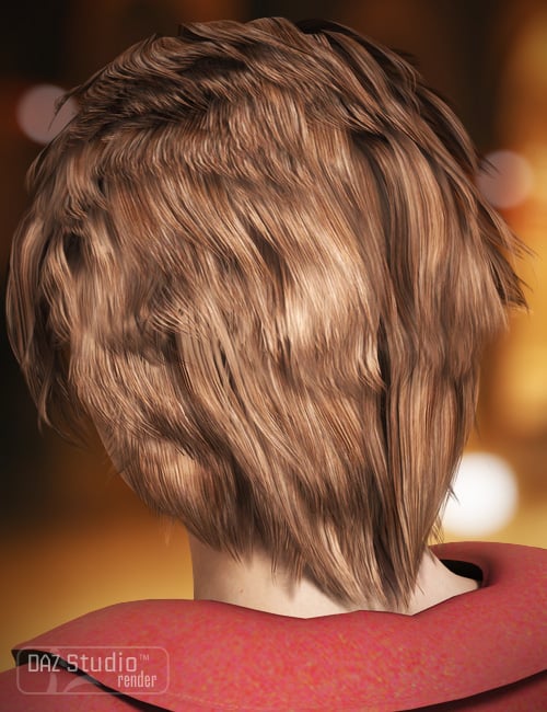 Philly Hair by: goldtassel, 3D Models by Daz 3D