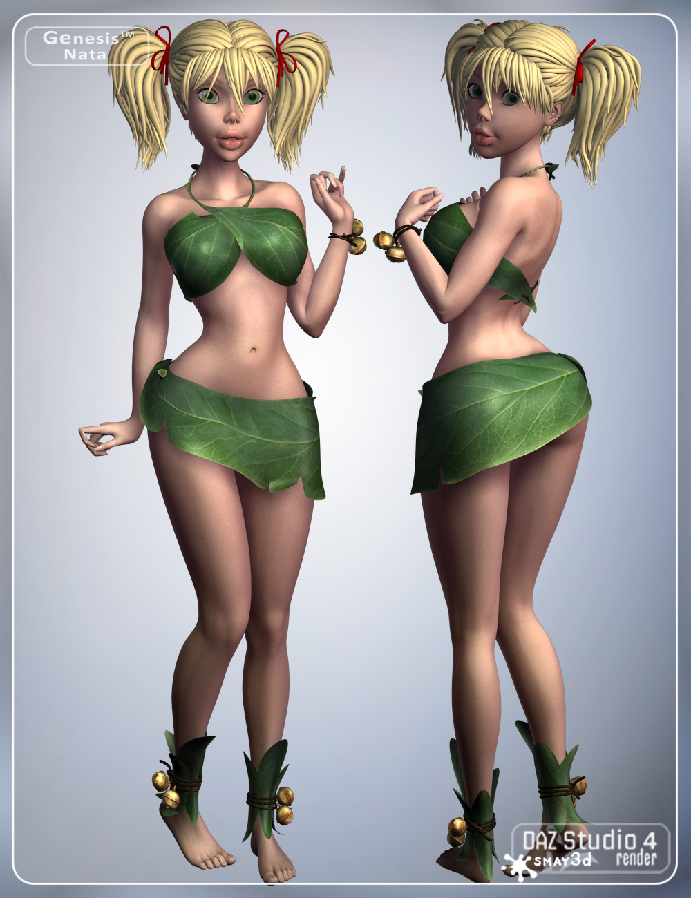 Leafy Suit for Genesis Leafy Suit for Genesis by: smay, 3D Models by Daz 3D