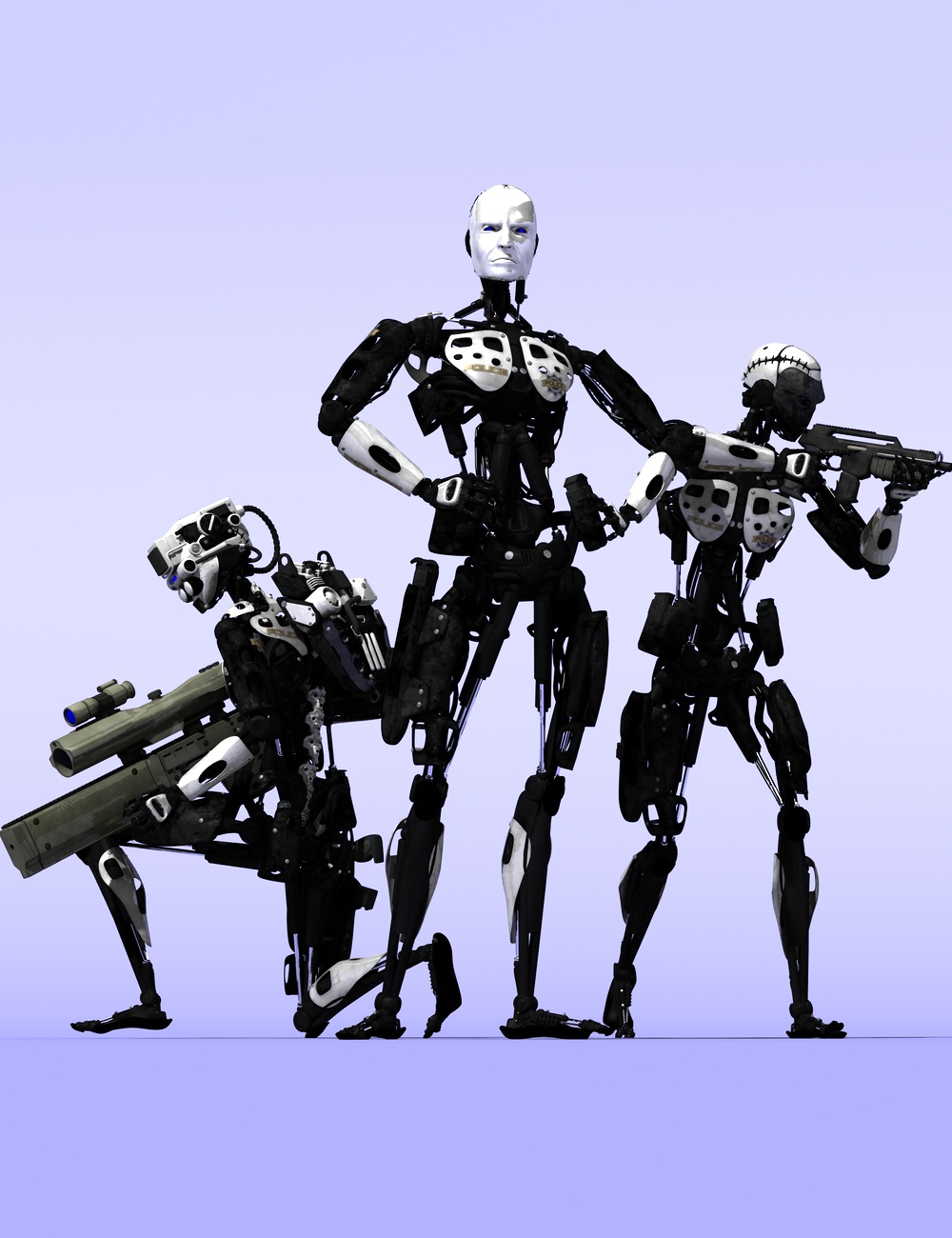 Cyber Warfare by: DzFire, 3D Models by Daz 3D