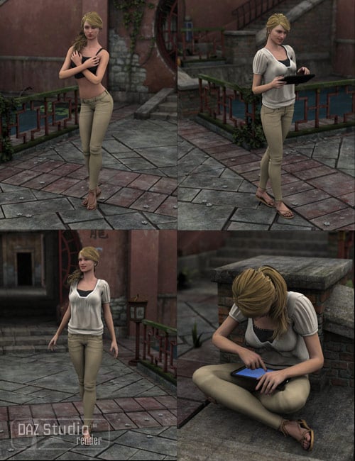 Fashionista Model Poses For Victoria 5 Fashionista Model Poses For Victoria 5 by: Muscleman, 3D Models by Daz 3D