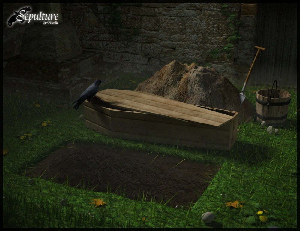Sepulture Sepulture by: Merlin Studios, 3D Models by Daz 3D