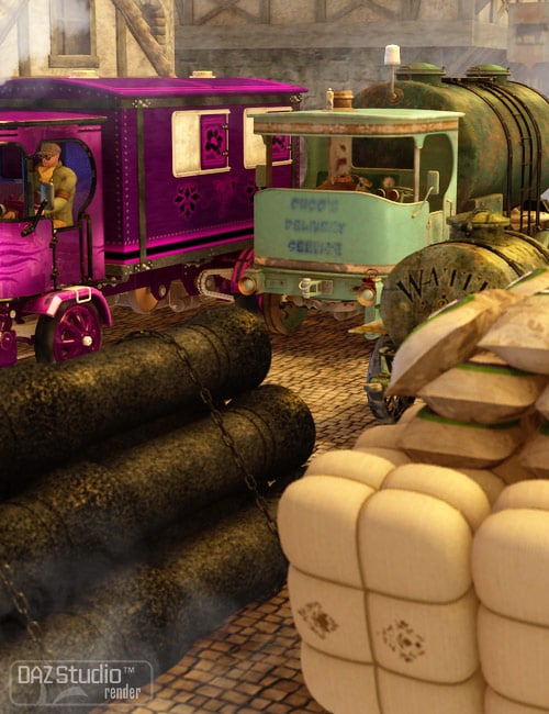 Delivery Service Expansion by: JGreenlees, 3D Models by Daz 3D