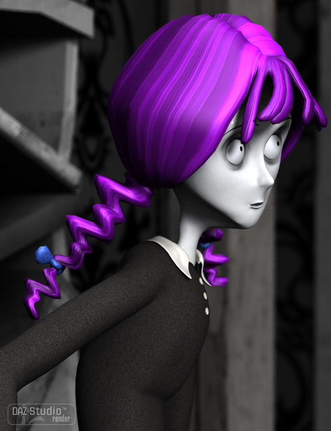 Tuesday Hair Tuesday Hair by: AprilYSH, 3D Models by Daz 3D