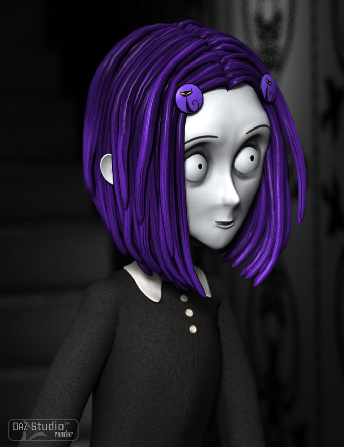 Salem Hair by: AprilYSH, 3D Models by Daz 3D