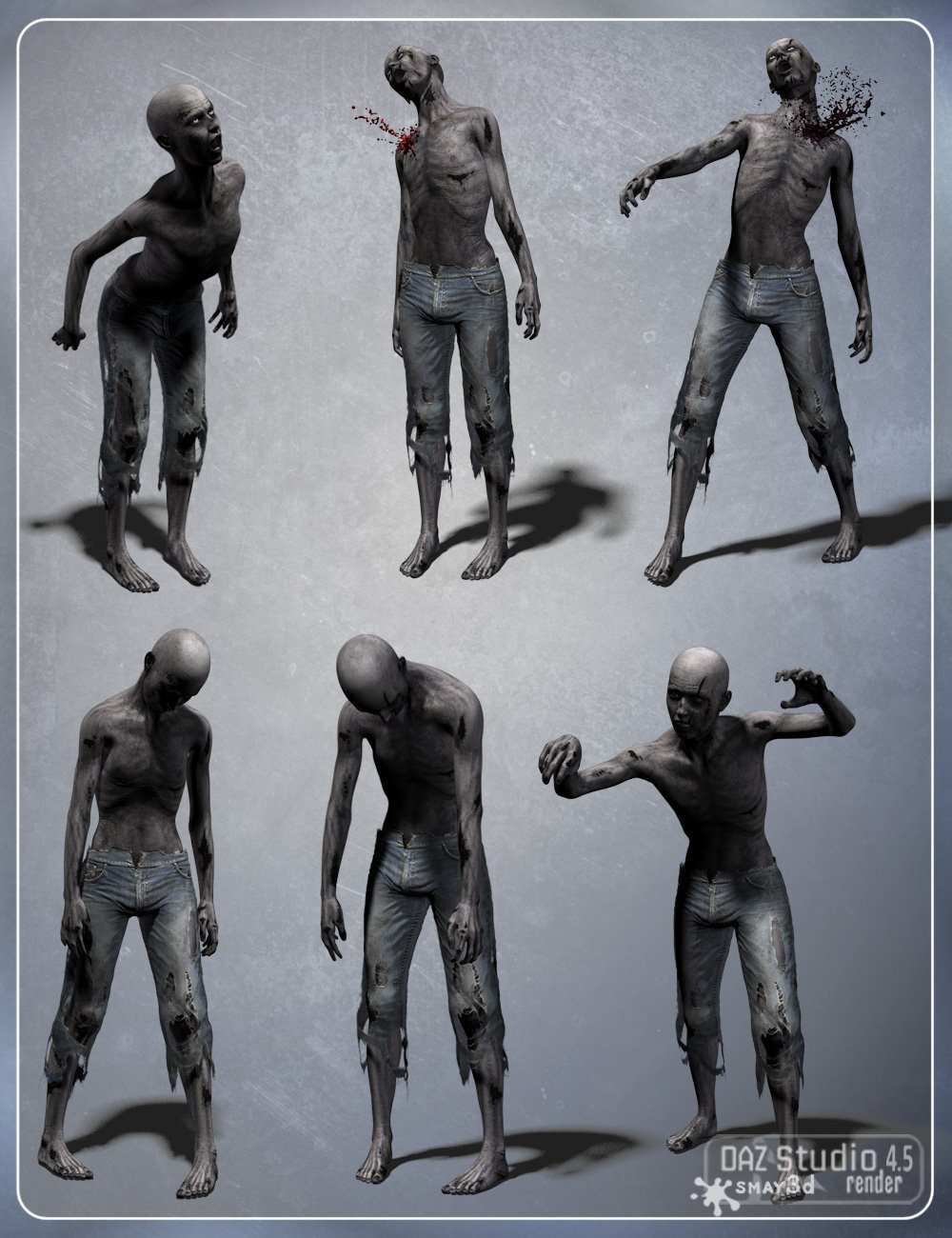 Add On for Zombie Add On for Zombie by: smay, 3D Models by Daz 3D