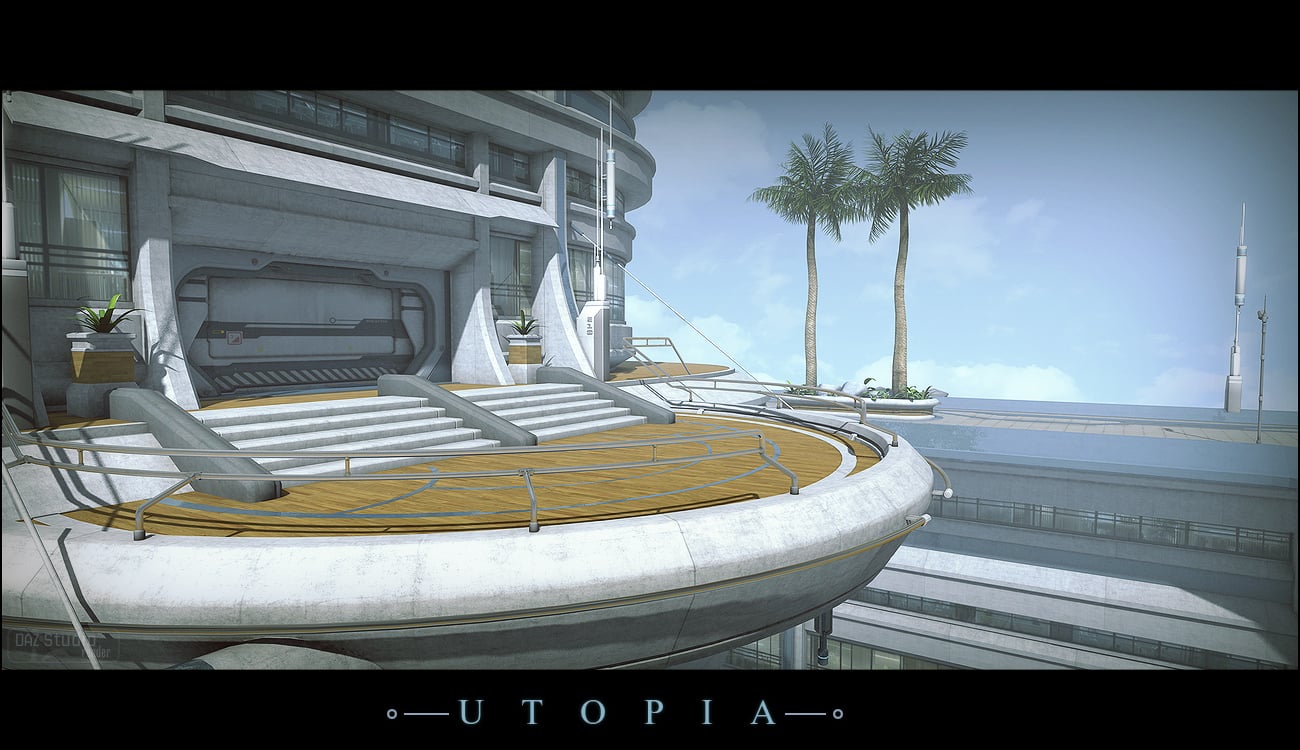 Utopia Labs by: Stonemason, 3D Models by Daz 3D