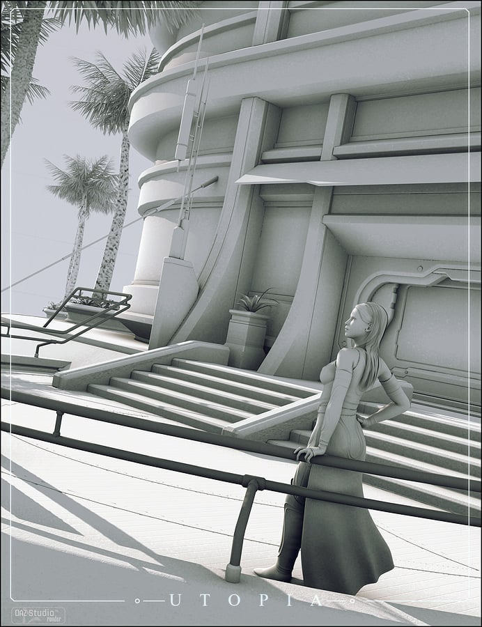 Utopia Labs Utopia Labs by: Stonemason, 3D Models by Daz 3D