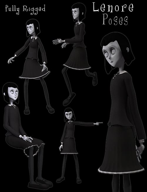 Lenore Lenore by: The AntFarm, 3D Models by Daz 3D