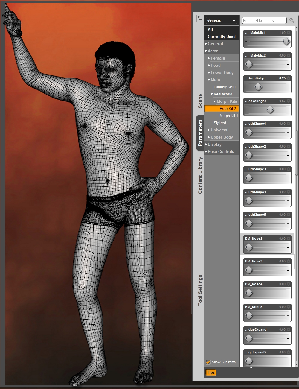 Genesis Body Morph Resource Kit 2 by: ThorneHandspan Studios, 3D Models by Daz 3D
