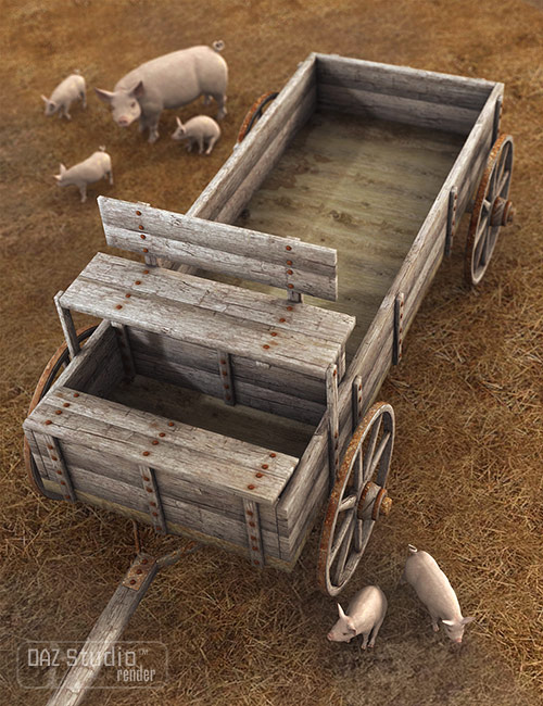 Wagon Trail 1 Wagon Trail 1 by: ARTCollab, 3D Models by Daz 3D