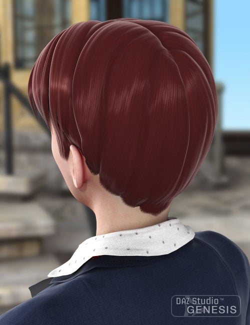 Hiro 5 Hair Hiro 5 Hair by: MallenLane, 3D Models by Daz 3D