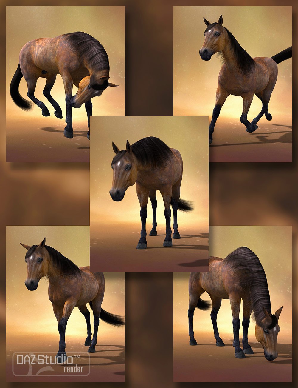 DAZ Horse 2 by: , 3D Models by Daz 3D