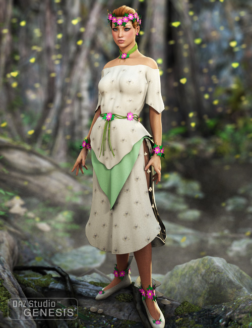 Muse for Genesis Female Muse for Genesis Female by: Ravenhair, 3D Models by Daz 3D