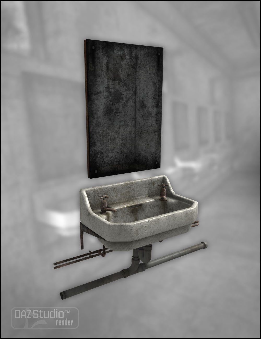 West Park Ablutions by: Jack Tomalin, 3D Models by Daz 3D