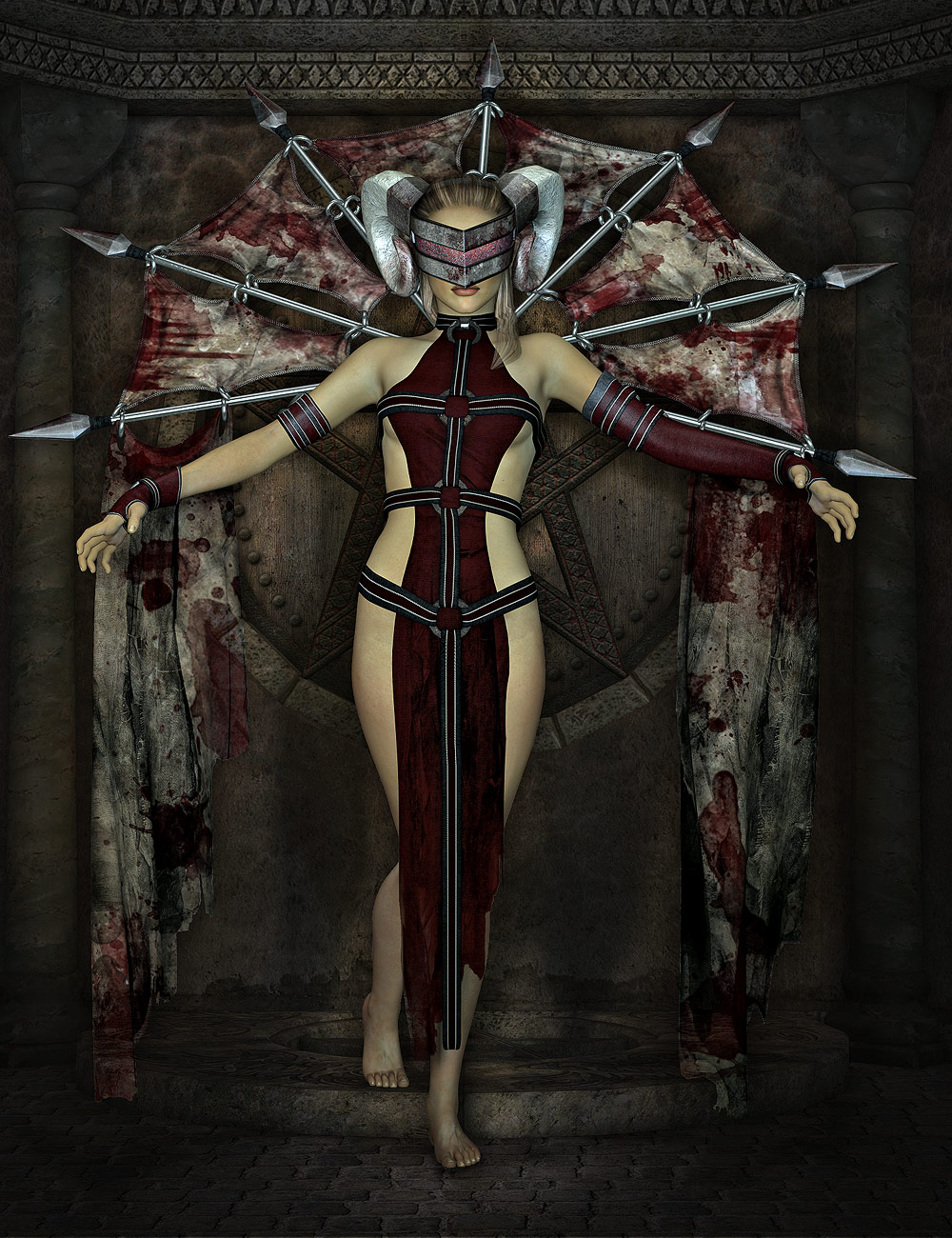 Bloodmage Textures by: Sarsa, 3D Models by Daz 3D