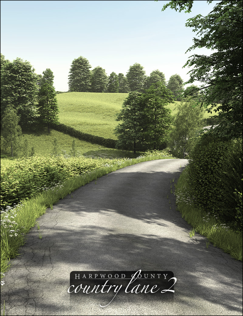 Country Lane 2 Country Lane 2 by: HowieFarkes, 3D Models by Daz 3D