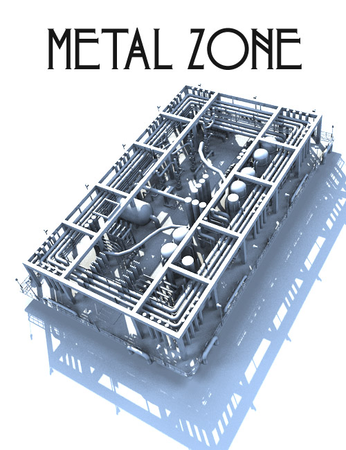 Metal Zone by: Dreamlight, 3D Models by Daz 3D