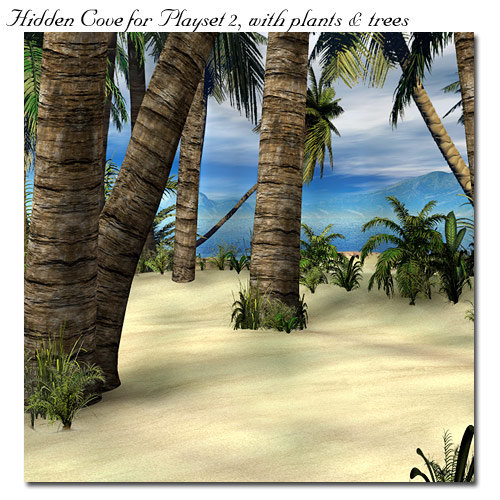 Hidden Cove by: LaurieS, 3D Models by Daz 3D