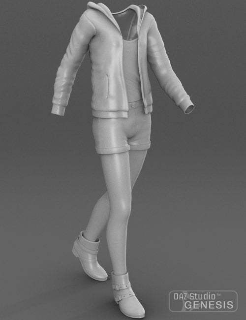 Mall Girl for Genesis by: Dogz, 3D Models by Daz 3D
