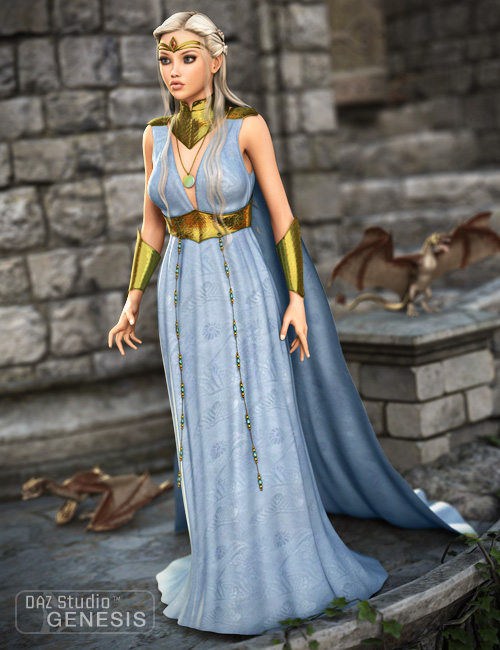 Dragon Queen for Genesis Female by: Ravenhair, 3D Models by Daz 3D