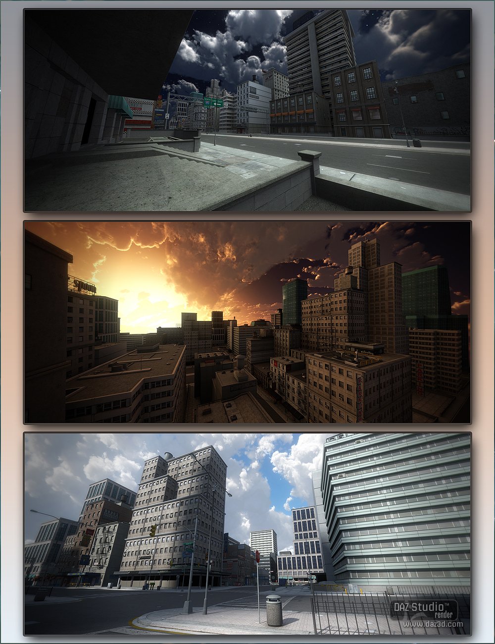 Skies of Economy by: DimensionTheory, 3D Models by Daz 3D