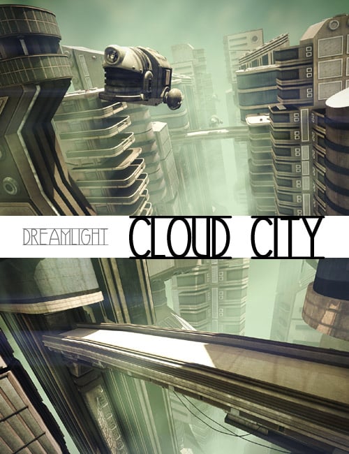 Cloud City by: Dreamlight, 3D Models by Daz 3D