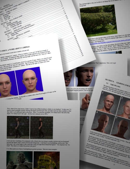 The Basics of Lighting The Basics of Lighting by: blondie9999, 3D Models by Daz 3D