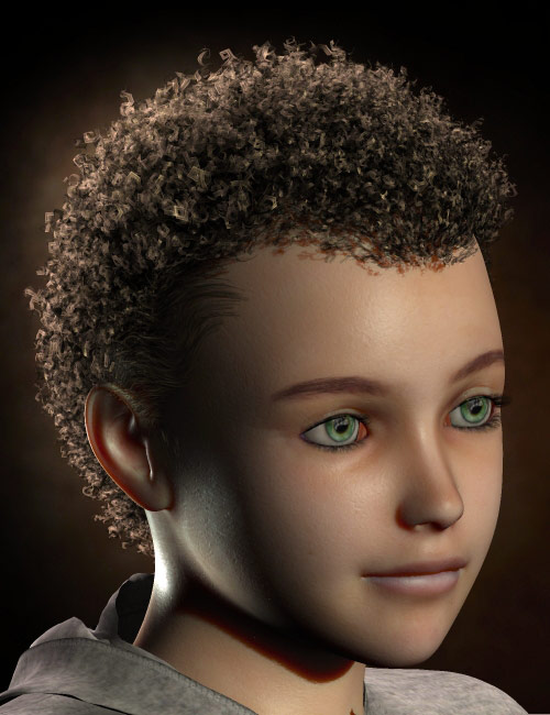 Paul Hair for Genesis and M4 by: Neftis3D, 3D Models by Daz 3D