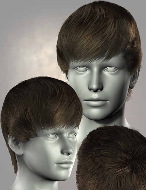 Jayden Fever HairStyle by: Neftis3D, 3D Models by Daz 3D
