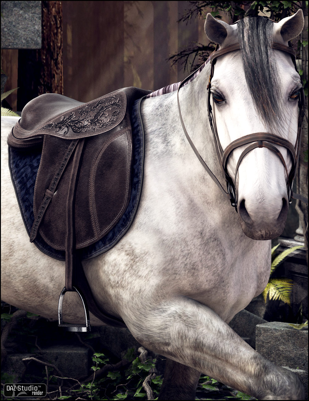 English Saddle Textures English Saddle Textures by: Arien, 3D Models by Daz 3D