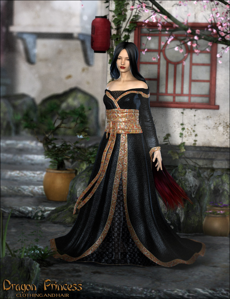 Dragon Princess by: Valea, 3D Models by Daz 3D
