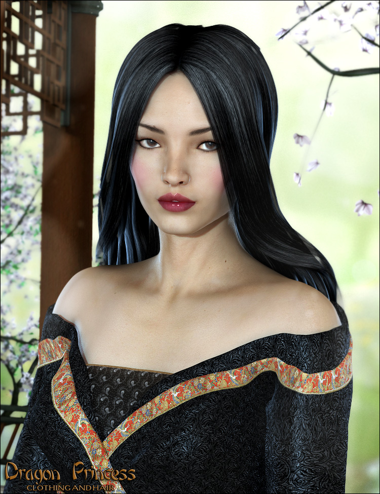 Dragon Princess by: Valea, 3D Models by Daz 3D