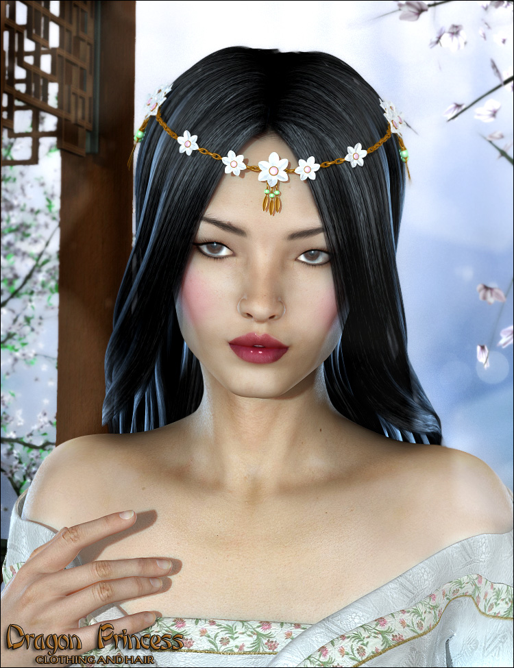 Dragon Princess Jewels by: Valea, 3D Models by Daz 3D