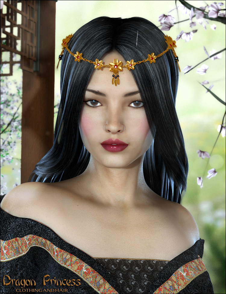 Dragon Princess Jewels by: Valea, 3D Models by Daz 3D